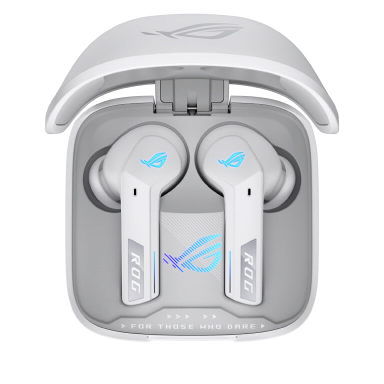 ゲーミングヘッドセット ROG Cetra True Wireless SpeedNova (R55ES ROG CETRA TWS SPEEDNOVA/WHT) ホワイト ［ワイヤレス（Bluetooth/USB-C＋USB-A） /両耳 /イヤホンタイプ］