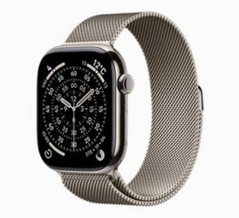 Apple Watch Series 11 42mm GPS+Cellularモデル ナチュラルチタニウムケース/ナチュラルミラネーゼループ MF8P4J/A 64GB