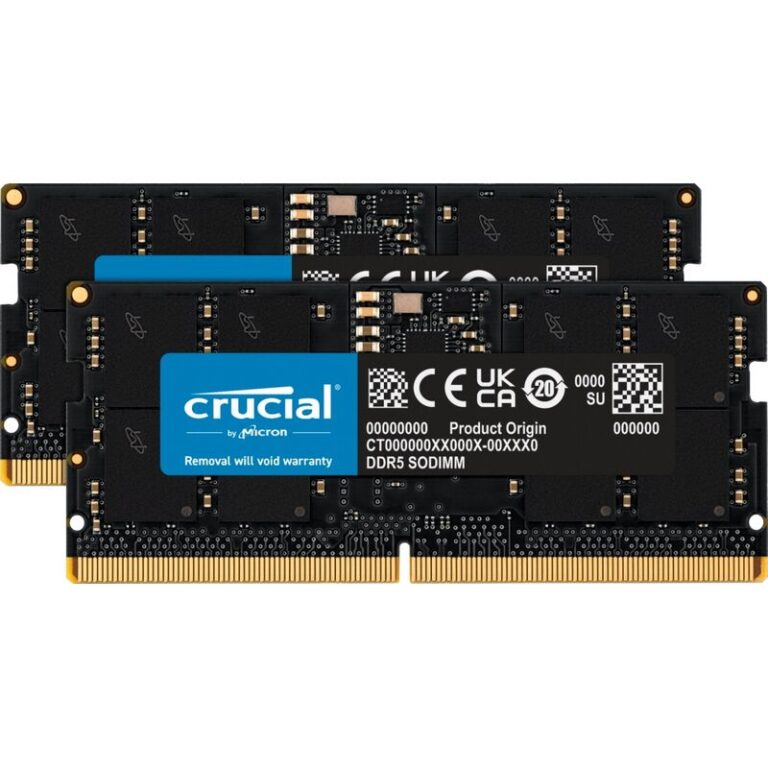 CT2K16G56C46S5 [SODIMM DDR5 PC5-44800 16GB 2枚組]crucial