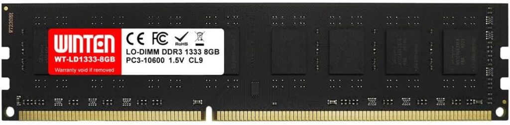 WINTEN WT-LD1333-8GB [DDR3 PC3-10600 8GB]
