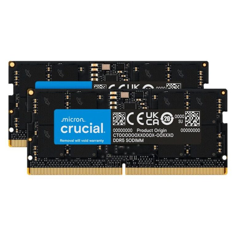 crucial CT2K8G56C46S5 [SODIMM DDR5 PC5-44800 8GB 2枚組]