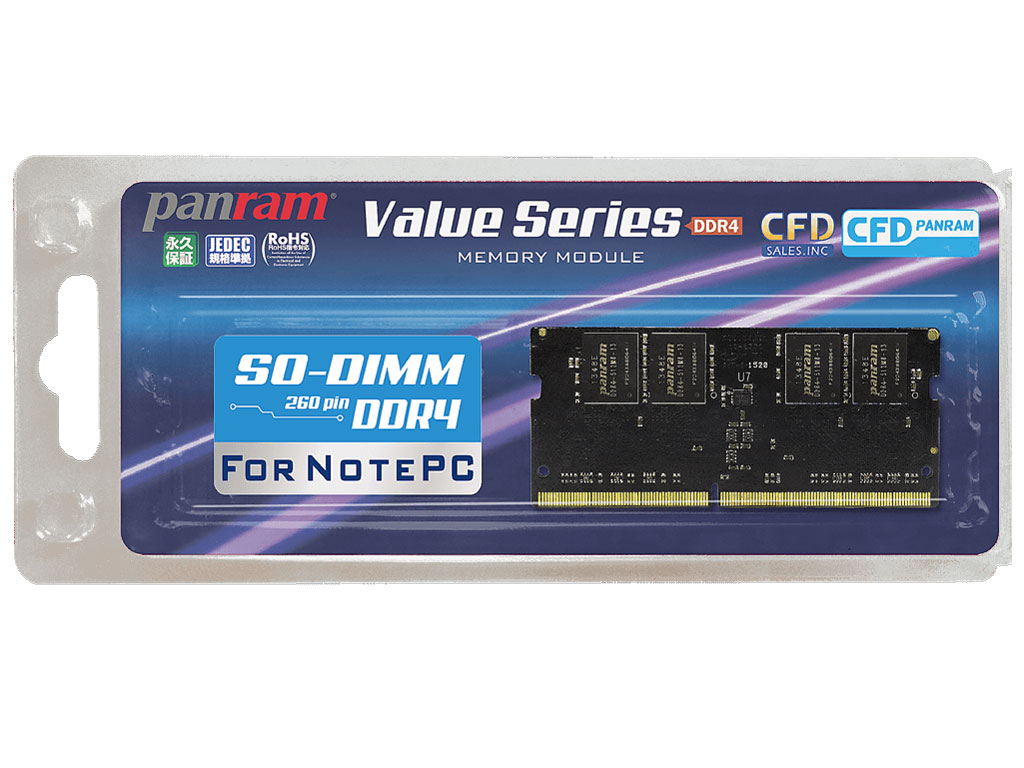 CFD D4N2133PS-8G [SODIMM DDR4 PC4-17000 8GB]