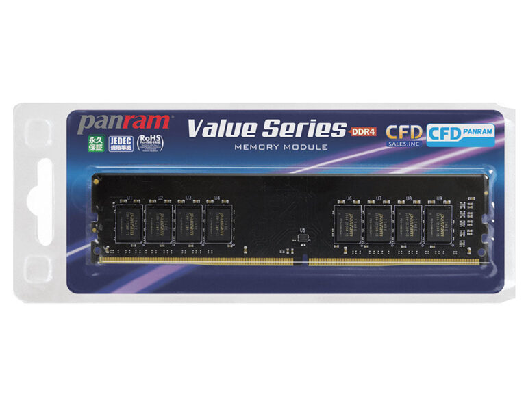 CFD D4U2666PS-4GC19 [DDR4 PC4-21300 4GB]