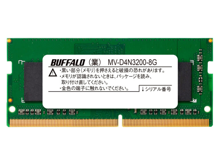 バッファロー MV-D4N3200-8G [SODIMM DDR4 PC4-25600 8GB]