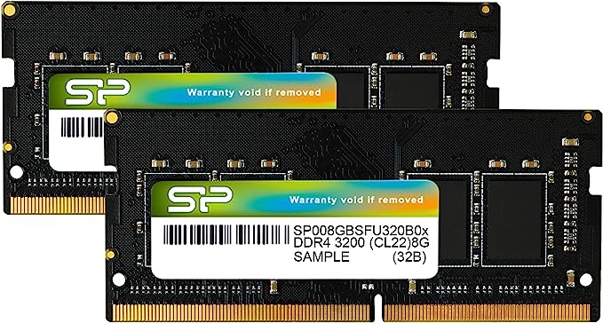 Silicon Power SP016GBSFU320B22 [SODIMM DDR4 PC4-25600 8GB 2枚組]