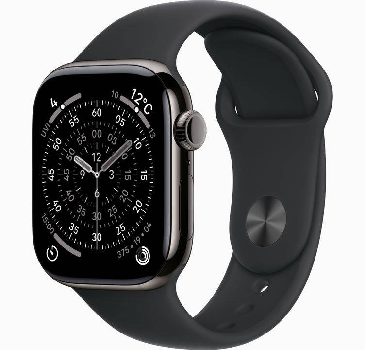 Apple Watch Series 11 42mm GPS+Cellularモデル スレートチタニウムケース/ブラックスポーツバンド S/M MF8R4J/A 64GB