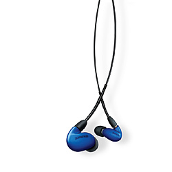 SHURE bluetooth イヤホン カナル型 ブルー SE846BLU+BT1A [ワイヤレス(左右コード) /Bluetooth対応]