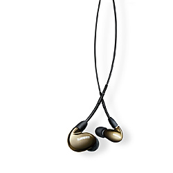 SHURE bluetooth イヤホン カナル型 ブロンズ SE846BNZ+BT1A [ワイヤレス(左右コード) /Bluetooth対応]