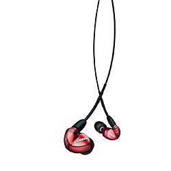 SHURE bluetooth イヤホン カナル型 SE535LTD+BT1-A レッド [リモコン・マイク対応 /ワイヤレス(左右コード) /φ3.5mm ミニプラグ]