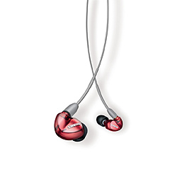 SHURE イヤホン カナル型 レッド SE535LTD-A [φ3.5mm ミニプラグ]
