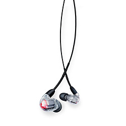 SHURE イヤホン カナル型 【リモート+マイク搭載3.5mmプラグ対応ケーブル RMCE-UNIケーブル】 クリスタルクリアー SE846BACL+UNI-A [φ3.5mm ミニプラグ]