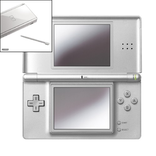 ニンテンドーDS Lite グロスシルバー
