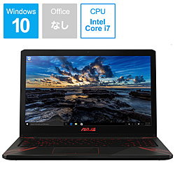 ASUS ノートパソコン ASUS Gaming ブラック FX570UD-I7G1050 [15.6型 /Windows10 Home /intel Core i7 /メモリ:16GB /HDD:1TB /SSD:256GB /無し /2018年6月モデル]