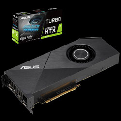 NVIDIA RTX 2070 NVIDIA RTX2070搭載 後方排気モデル ASUSグラフィックスカード TURBO-RTX2070-8G-EVO TURBORTX20708GEVO