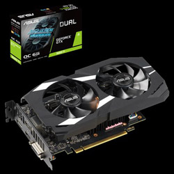 GeForce GTX 1660 Ti NVIDIA GTX1660TI搭載 ASUSビデオカード DUAL-GTX1660TI-O6G