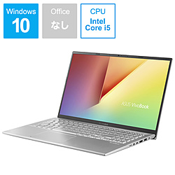 ASUS ノートパソコン VivoBook 15 トランスペアレントシルバー X512FA-826G512 [15.6型 /Windows10 Home /intel Core i5 /無し /メモリ:8GB /SSD:512GB /2019年5月モデル]