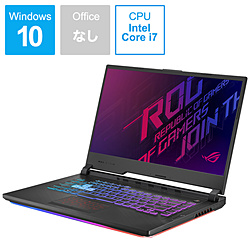 ASUS G531GW-I7R2070 ゲーミングノートパソコン ROG Strix G ブラック [15.6型 /Windows10 Home /intel Core i7 /メモリ:16GB /HDD:1TB /SSD:512GB /Officeソフトなし /2019年6月モデル]