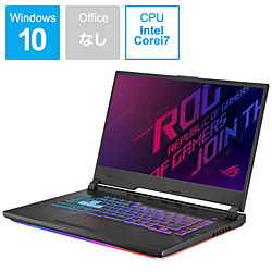 ASUS G531GV-I7R2060 ゲーミングノートパソコン ROG Strix G ブラック [15.6型 /Windows10 Home /intel Core i7 /メモリ:16GB /SSD:1TB /Officeソフトなし /日本語版キーボード /2019年6月モデル]