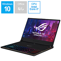 ASUS GX531GXR-I7R2080Q ゲーミングノートパソコン ROG Zephyrus S ブラックメタル [15.6型 /Windows10 Home /intel Core i7 /メモリ:24GB /SSD:1TB /Officeソフトなし /日本語版キーボード /2019年9月モデル]