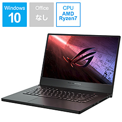 ASUS GA502IV-R7R2060 ゲーミングノートパソコン ROG Zephyrus G15 ブラック [15.6型 /Windows10 Home /AMD Ryzen 7 /メモリ:16GB /SSD:512GB /Officeソフトなし /2020年5月モデル]