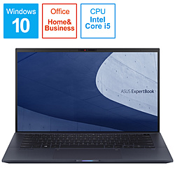 ASUS ノートパソコン ExpertBook B9 スターブラック B9450FA-BM0501TS [14.0型 /Windows10 Home /intel Core i5 /メモリ:16GB /SSD:512GB /Office HomeandBusiness /日本語版キーボード /2020年5月モデル]