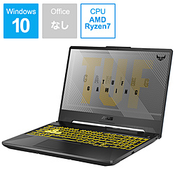 ASUS FA506IH-R7G1650 ゲーミングノートパソコン TUF Gaming A15 フォートレス・グレイ [15.6型 /Windows10 Home /AMD Ryzen 7 /メモリ:16GB /SSD:512GB /Officeソフトなし /2020年6月モデル]