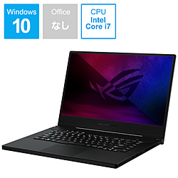 ASUS GU502LV-I7R2060 ゲーミングノートパソコン ROG Zephyrus M15 ブラック [15.6型 /Windows10 Home /intel Core i7 /メモリ:16GB /SSD:512GB /Officeソフトなし /2020年9月モデル]