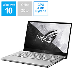 ASUS GA401II-R7G1650TWLA ゲーミングノートパソコン ROG Zephyrus G14 ムーンライトホワイト AniMe Matrix [14.0型 /Windows10 Home /AMD Ryzen 7 /メモリ:16GB /SSD:512GB /Officeソフトなし /2020年5月モデル]