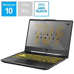 ASUS FA506IH-R5G1650 ゲーミングノートパソコン TUF Gaming A15 フォートレス・グレイ [15.6型 /Windows10 Home /AMD Ryzen 5 /メモリ:8GB /SSD:512GB /Officeソフトなし /2020年6月モデル]