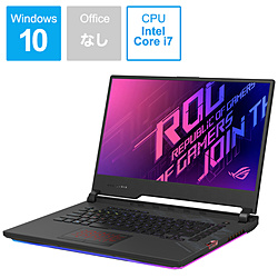 ASUS G532LWS-I7R2070S ゲーミングノートパソコン ROG Strix Scar 15 ブラック [15.6型 /Windows10 Home /intel Core i7 /メモリ:16GB /SSD:512GB /Officeソフトなし /2020年8月モデル]