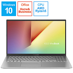 ASUS ノートパソコン トランスペアレントシルバー X512DA-BC2021TS [15.6型 /Windows10 Home /メモリ:8GB /SSD:256GB /Office HomeandBusiness]