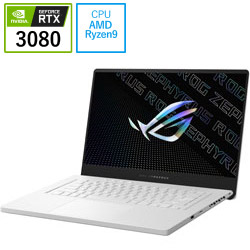 ASUS GA503QS-R9R3080W ゲーミングノートパソコン ROG Zephyrus G15 GA503QS ムーンライトホワイト