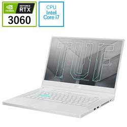 ASUS FX516PM-I7G3060WBKS ゲーミングノートパソコン TUF Dash F15 ムーンライトホワイト