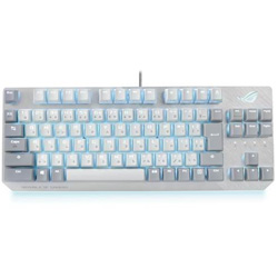 ASUS ROG Strix Scope NX TKL Moonlight White「X806」 ホワイト/グレー ROG/STRIX/SCOPENX/ML/NXRD/JP