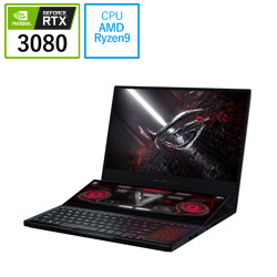ASUS GX551QS-R9XR3080 ゲーミングノートパソコン ROG Zephyrus Duo 15 SE GX551QS オフブラック