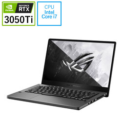ASUS GA401QE-R7R3050TG ゲーミングノートパソコン ROG Zephyrus G14 GA401QE エクリプスグレー