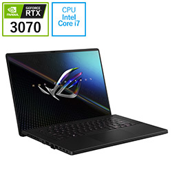 ASUS GU603HR-I7R3070U144 ゲーミングノートパソコン ROG Zephyrus M16 GU603HR オフブラック