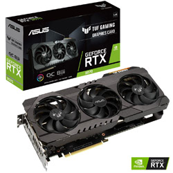 ASUS TUF Gaming GeForce RTX 3070 V2 OC Edition TUF-RTX3070-O8G-V2-GAMING