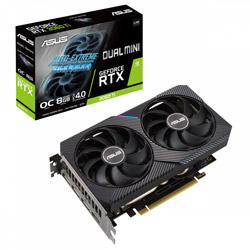 ASUS GeForce RTX 3060 Ti DUAL-RTX3060TI-O8G-MINI-V2 DUALRTX3060TIO8GMINIV2