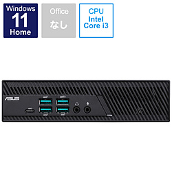 ASUS PB62-B3273AH デスクトップパソコン Mini PC PB62 ブラック [モニター無し /Windows11 Home /intel Core i3 /メモリ:8GB /SSD:256GB /無し /2022年5月モデル]