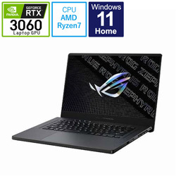 ASUS GA503RM-R76R3060BKS ゲーミングノートパソコン ROG Zephyrus G15 エクリプスグレー [15.6型 /Windows11 Home /AMD Ryzen 7 /メモリ:16GB /SSD:512GB /Officeソフトなし /日本語版キーボード /2022年6月モデル]