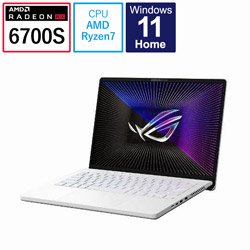 ASUS GA402RJ-R76RX6700SBKS ゲーミングノートパソコン ROG Zephyrus G14 ムーンライトホワイト AniMe Matrix