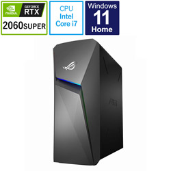 ASUS G10CE-I7R2060SBY ゲーミングデスクトップパソコン ROG Strix グレー