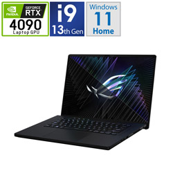 ASUS GU604VY-I9R4090 ゲーミングノートパソコン ROG Zephyrus M16 (2023) GU604 オフブラック + AniMe Matrix