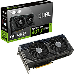ASUS Dual GeForce RTX 4070 Ti SUPER OC Edi 16GB GDDR6X DUAL-RTX4070TIS-O16G