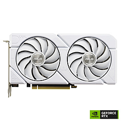 ASUS Dual GeForce RTX 4060 EVO White OC Edition 8GB GDDR6 ホワイト DUAL-RTX4060-O8G-EVO-WHITE