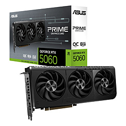 ASUS PRIME GeForce RTX 5060 8GB GDDR7 OC Edition PRIME-RTX5060-O8G