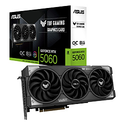 ASUS TUF Gaming GeForce RTX 5060 8GB GDDR7 OC Edition TUF-RTX5060-O8G-GAMING
