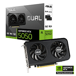 ASUS Dual GeForce RTX 5050 8GB GDDR6 OC Edition DUAL-RTX5050-O8G