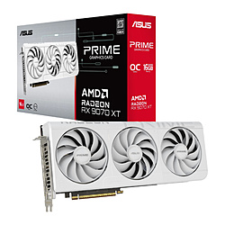 ASUS Prime Radeon RX 9070 XT White OC Edition 16GB GDDR6 ホワイト PRIME-RX9070XT-O16G-WHITE